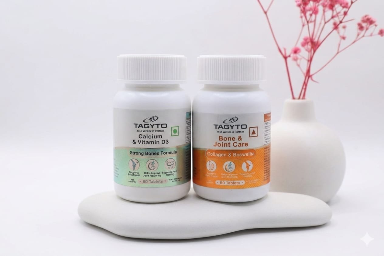 TAGYTO Bone Joint Care And Calcium Combo Pack